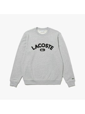 【SALE／30%OFF】カレッジロゴクルーネックスウェット LACOSTE ラコステ カットソー スウェット グレー ネイビー【RBA_E】【送料無料】[Rakuten Fashion]