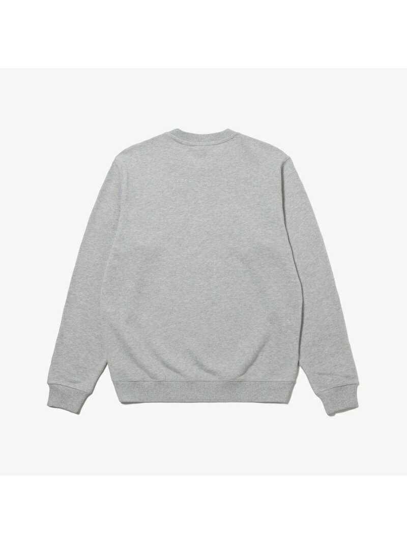 【SALE／30%OFF】カレッジロゴクルーネックスウェット LACOSTE ラコステ カットソー スウェット グレー ネイビー【RBA_E】【送料無料】[Rakuten Fashion]