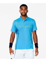 【SALE/40%OFF】アシンメトリーウルトラドライポロシャツ LACOSTE ラコステ トップス ポロシャツ ブルー イエロー ホワイト【RBA_E】【送料...