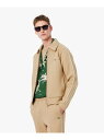 【SALE/30%OFF】ショルダーテーピングダブルフェイススェットブルゾン LACOSTE ラコステ トップス カーディガン ベージュ【RBA_E】【送料無料...