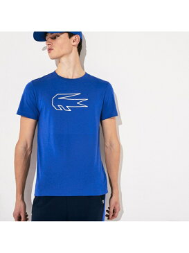 [Rakuten Fashion]『ノバク・ジョコビッチ』ワニプリントTシャツ LACOSTE ラコステ カットソー スウェット ホワイト ネイビー【送料無料】