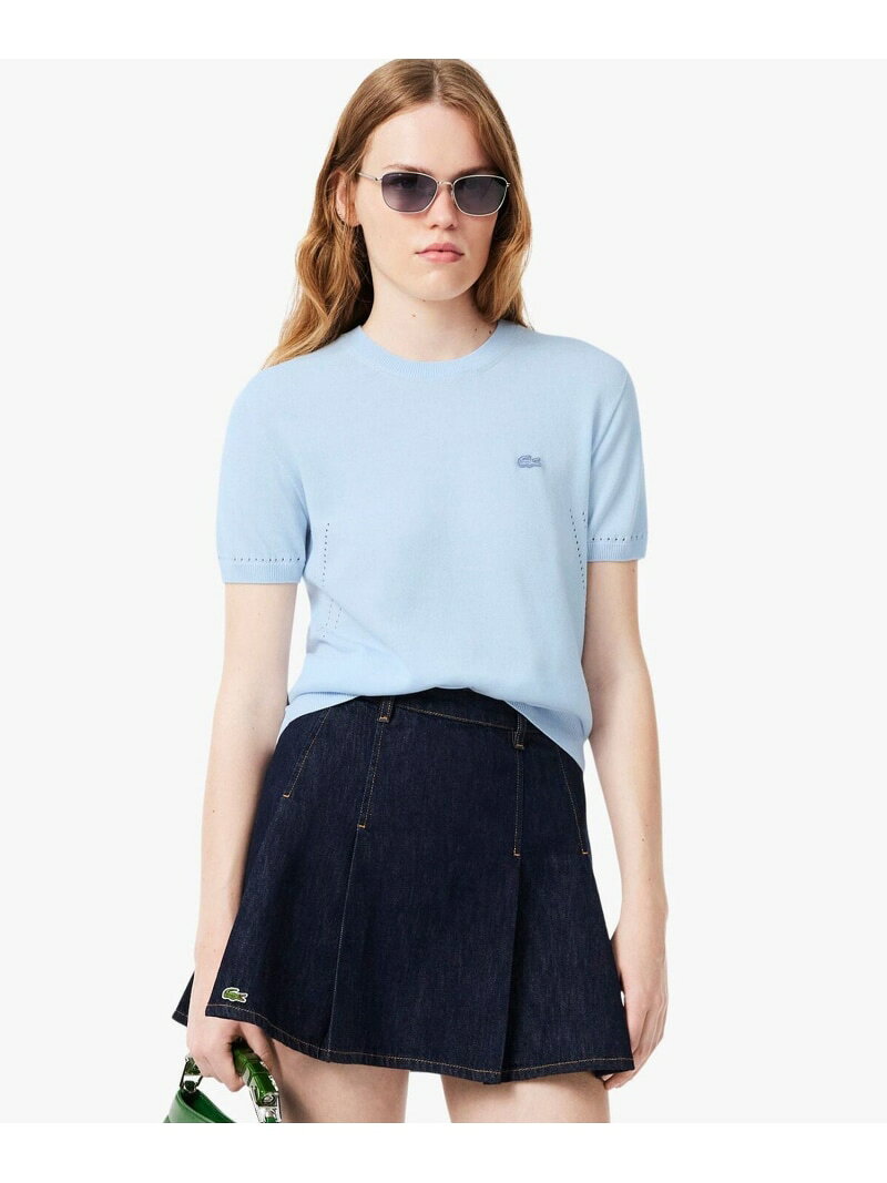 楽天市場】LACOSTE 半袖ニットの通販