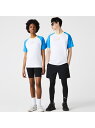 【SALE／30 OFF】ラコステライブ ラグランスリーブTシャツ LACOSTE ラコステ トップス カットソー Tシャツ ホワイト グレー【RBA_E】【送料無料】 Rakuten Fashion