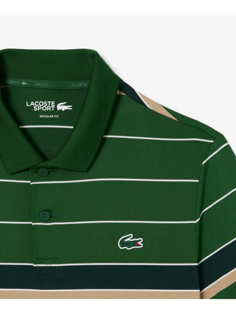 【SALE／30%OFF】ウルトラドライボーダーゴルフポロシャツ LACOSTE ラコステ トッ...
