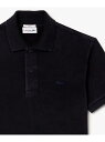 【SALE/50%OFF】L.12.12ウォッシュド半袖ポロシャツ LACOSTE ラコステ トップス ポロシャツ ブラック ベージュ ブルー【RBA_E】【送...