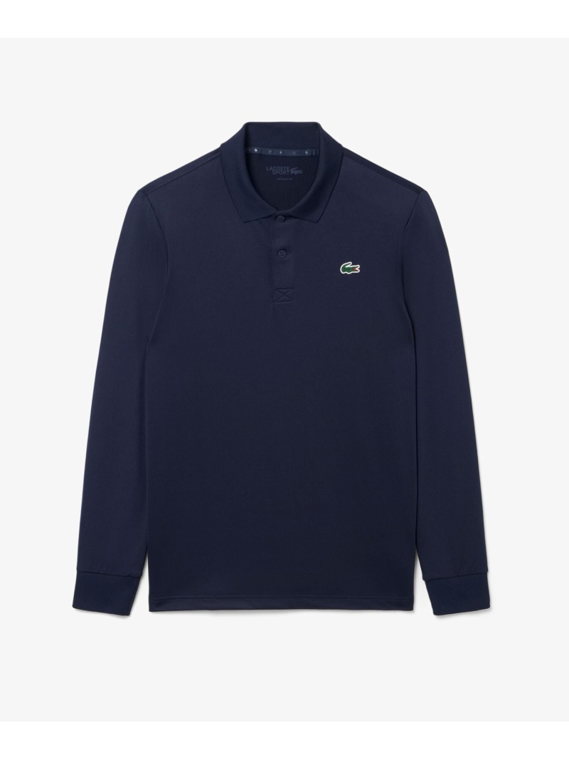 エッセンシャルウルトラドライ長袖ゴルフポロシャツ LACOSTE ラコステ トップス ポロシャツ
