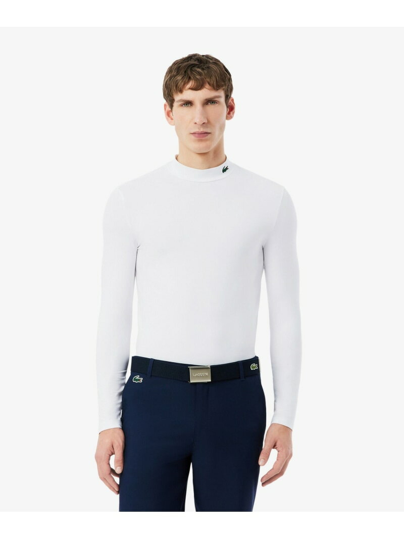 新品未使用☆メンズLACOSTE モックネックシャツ 新品未使用☆メンズ