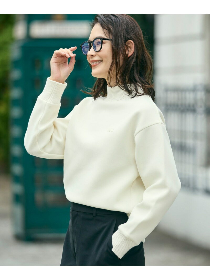 ダンボールニット ハイネックプル