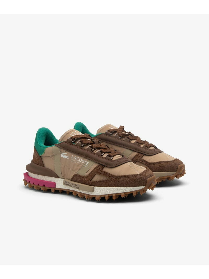 ウィメンズ ELITE ACTIVE 224 2 SFA LACOSTE ラコステ シューズ・靴 スニーカー ブラウン【送料無料】[Rakuten Fashion]
