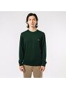 【SALE／20%OFF】ウォッシャブルウールクルーネックニットセーター LACOSTE ラコステ トップス ニット グリーン ブラック ネイビー ブラウン グレー【RBA_E】【送料無料】[Rakuten Fashion]