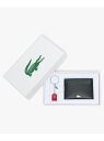 【SALE/40%OFF】FG カードホルダー&ポロキーチェーンギフトセット LACOSTE ラコステ 財布・ポーチ・ケース 名刺入れ・カードケース ブラック【...