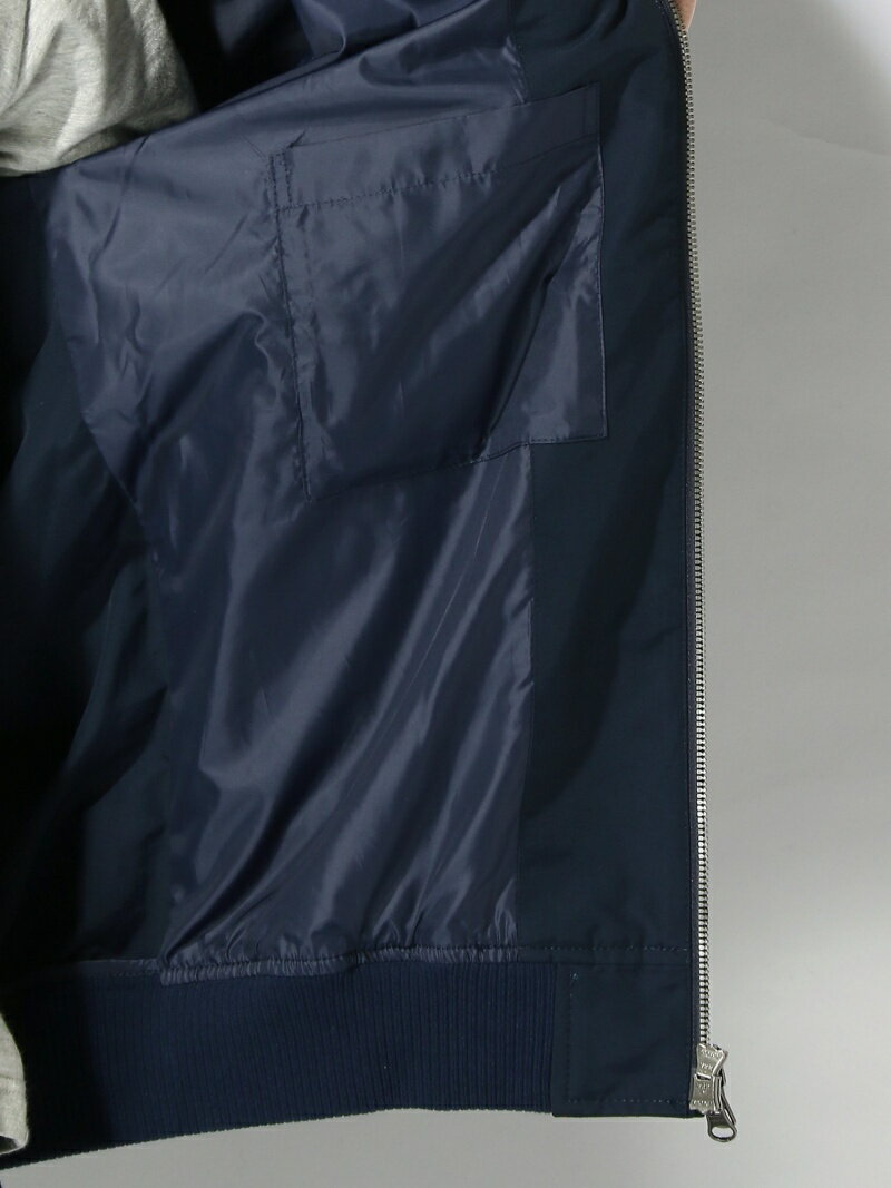 Lacoste Short Cotton Nylon Zip Jacket BH115EL: Blue