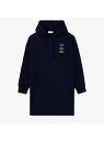 【SALE/30%OFF】タイムラインクロックフーディードレス LACOSTE ラコステ ワンピース・ドレス ワンピース ネイビー ホワイト【RBA_E】【送料...