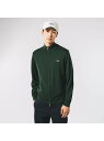 【SALE／20%OFF】ウォッシャブルウールジップアップニットセーター LACOSTE ラコステ トップス ニット グリーン ブラック ネイビー ブラウン グレー【RBA_E】【送料無料】[Rakuten Fashion]