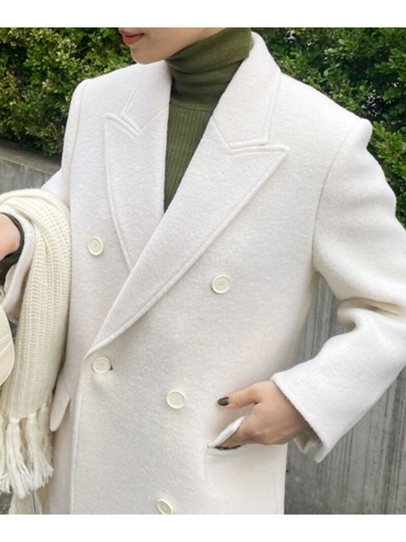 【SALE/40%OFF】ダブルブレストウール...の紹介画像2