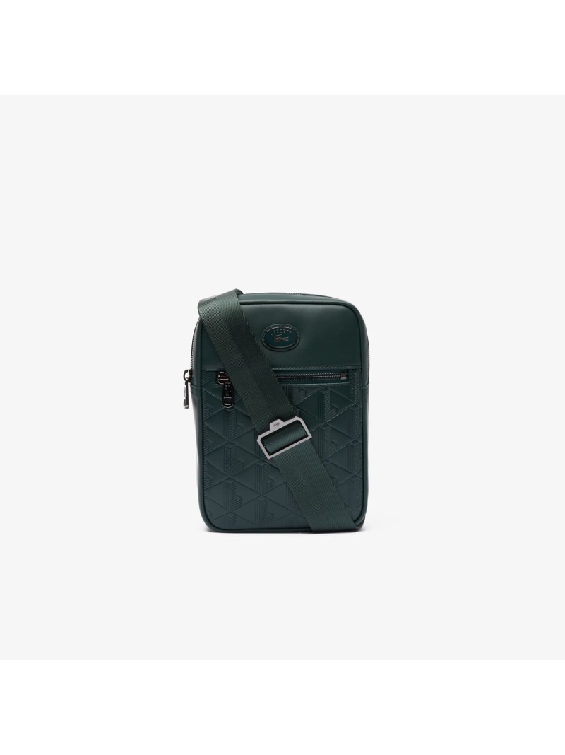 NOMOGRAMME スプレットレザー モノグラムショルダーバッグ LACOSTE ラコステ バ