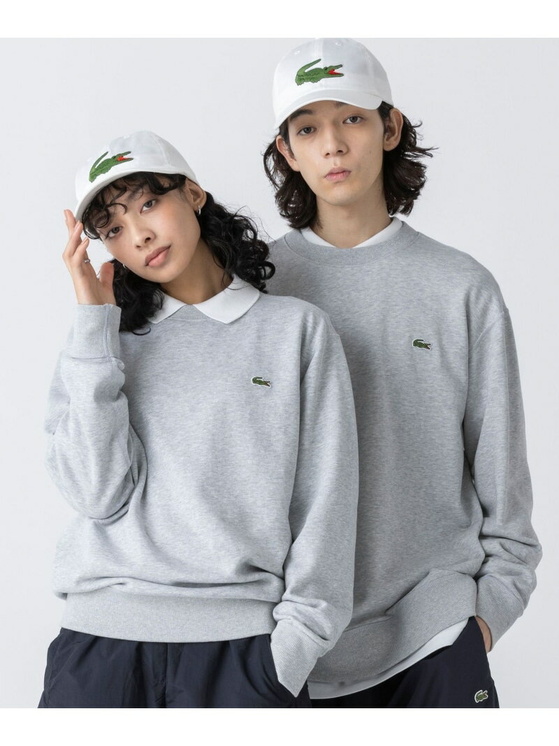 v~AXEFbgN[lbN LACOSTE RXe gbvX XEFbgEg[i[ O[ zCg ubN lCr[ O[yz[Rakuten Fashion]