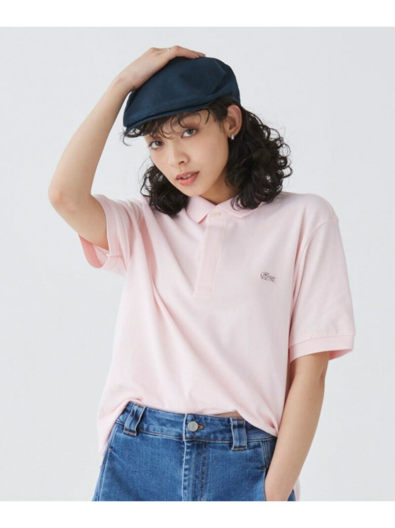 楽天LACOSTE／ラコステベーシックコットンハンチング LACOSTE ラコステ 帽子 ハンチング・ベレー帽 ネイビー ホワイト ベージュ ブラック【送料無料】[Rakuten Fashion]