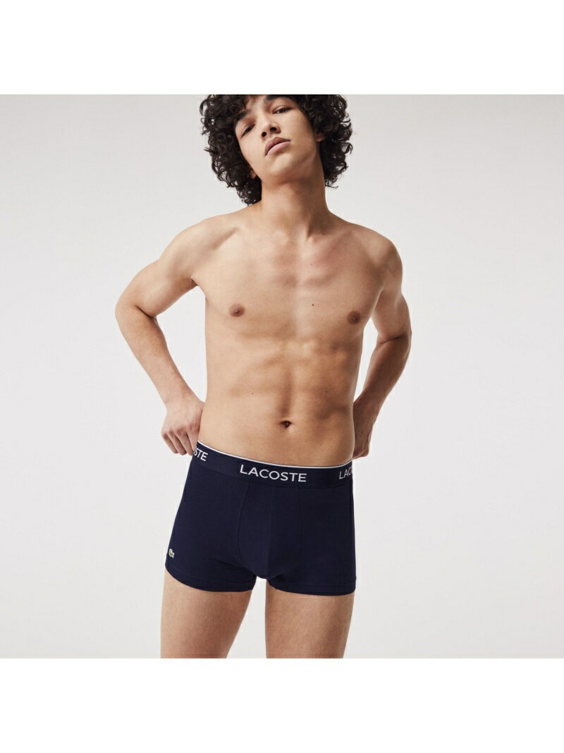 ロゴウエストバンド2パックトランクショーツ LACOSTE ラコステ インナー/ナイトウェア ボクサーパンツ/トランクス グリーン【送料無料】[Rakuten Fashion]