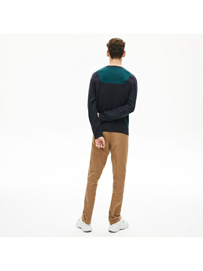 期間限定特価 Fashion Sale 30 Off カラーエフェクトクルーネックセーター Lacoste ラコステ ニット 長袖ニット Rba E Drpietrorotondi Org