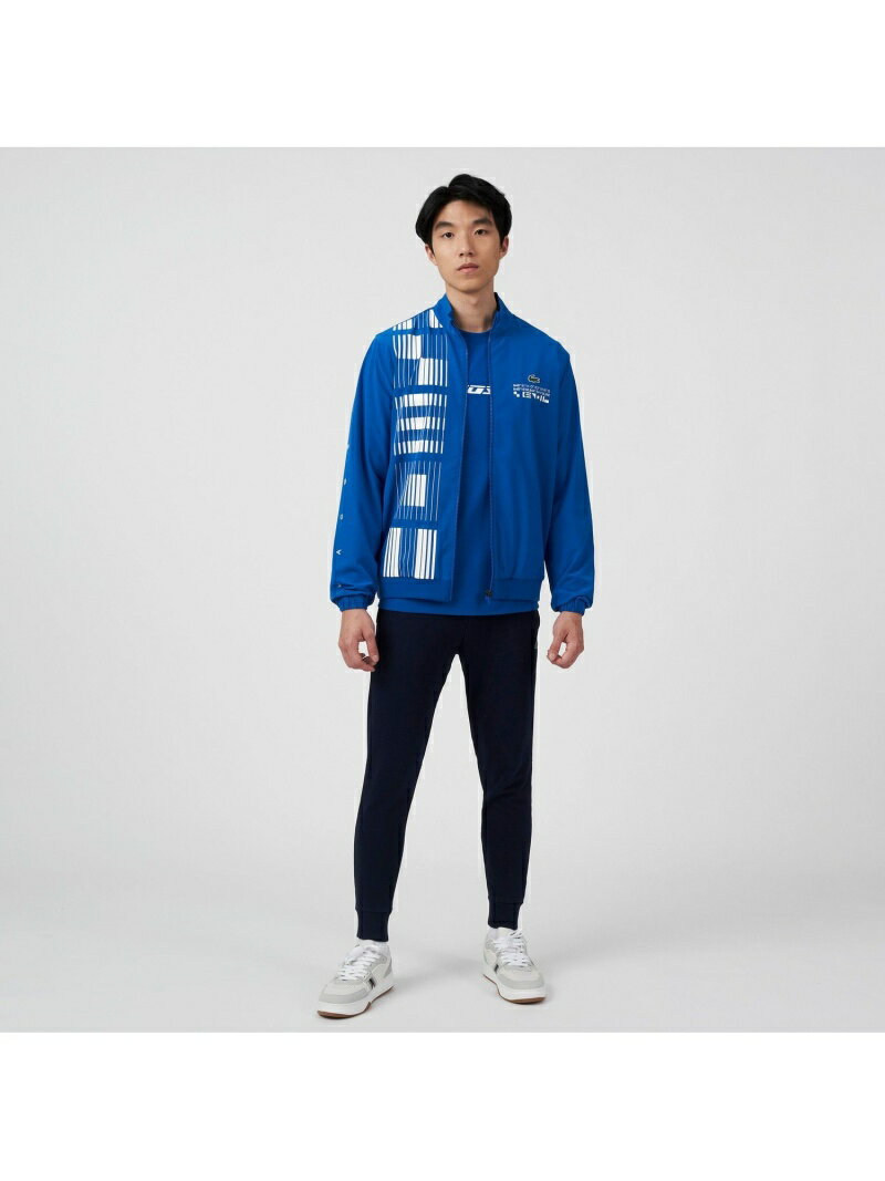 ラコステ アウター メンズ 【SALE／40%OFF】『ノバク・ジョコビッチ』シグナルフラッグジップジャケット LACOSTE ラコステ ジャケット・アウター ブルゾン・ジャンパー ブルー【RBA_E】【送料無料】[Rakuten Fashion]