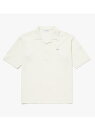 【SALE/40%OFF】鹿の子地ポロシャツ LACOSTE ラコステ トップス ポロシャツ ブラック ベージュ グレー ホワイト【RBA_E】【送料無料】[R...