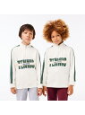 【SALE／50 OFF】ラコステ テニス ハーフジップJUNIORスウェット LACOSTE ラコステ トップス スウェット トレーナー ホワイト【RBA_E】【送料無料】 Rakuten Fashion