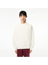 【SALE／40%OFF】ラコステテニスステッチクルーネックスウェット LACOSTE ラコステ トップス スウェット・トレーナー ホワイト グレー【RBA_E】【送料無料】[Rakuten Fashion]