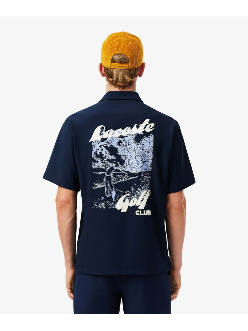 [SALE / 30 % OFF] 라코스테 골프 울트라 드라이 버튼 셔츠 LACOSTE 라코스테 탑스 셔츠 블라우스 네이비 그린 [RBA_E] [무료 배송] [Rakuten Fashion]