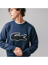 【SALE／40%OFF】ビッグクロックエンブレムクルーネックスウェット LACOSTE ラコステ トップス スウェット・トレーナー ネイビー ホワイト ベージュ ブラウン【RBA_E】【送料無料】[Rakuten Fashion]