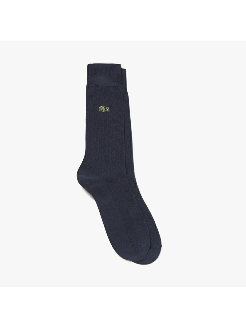 ヘリンボーンニットソックス LACOSTE ラ...の紹介画像3
