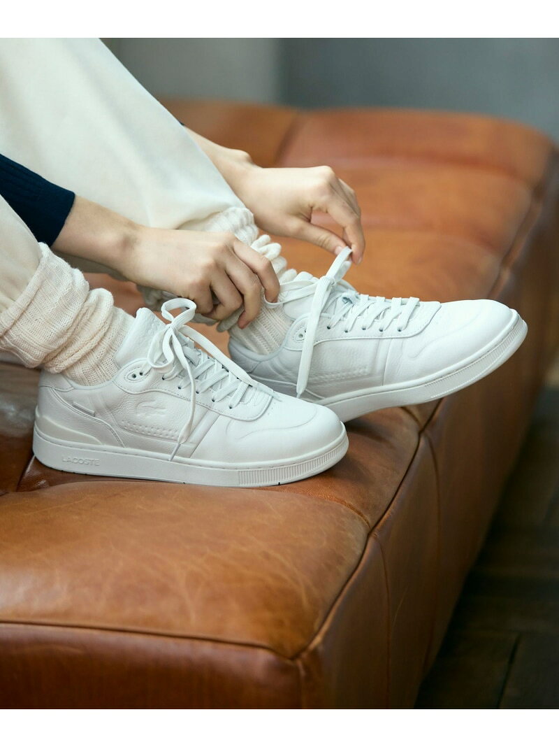 レディース T-CLIP SHIELD 225 1 SFA LACOSTE ラコステ シューズ・靴 スニーカー ホワイト【送料無料】[Rakuten Fashion]