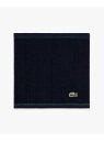 エッセンシャルハンカチタオル LACOSTE ラコステ ファッション雑貨 ハンカチ・ハンドタオル グリーン ネイビー オレンジ ブルー[Rakuten Fash...