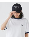 刺繍入り6方キャップ LACOSTE ラコステ 帽子 キャップ ブラック ホワイト ネイビー レッド【送料無料】[Rakuten Fashion]