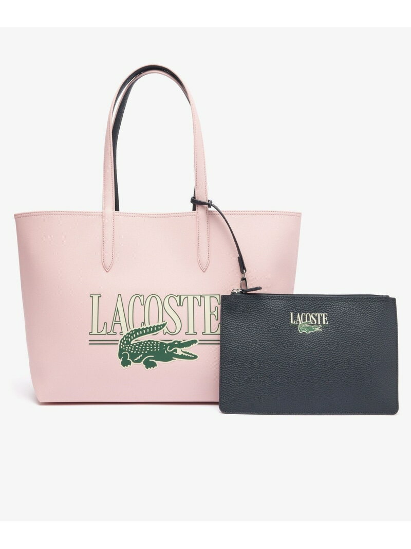 アンナシーズナル プチピケショッピングトート LACOSTE ラコステ バッグ トートバッグ ピンク【送料無料】[Rakuten Fashion]