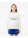 【SALE/50%OFF】オーガニックコットン 裏パイル カレッジネームクルーネックスウェット トレーナー LACOSTE ラコステ トップス スウェット・トレ...