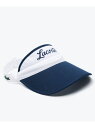 【SALE/40%OFF】ネーム刺しゅうゴルフサンバイザー LACOSTE ラコステ 帽子 サンバイザー ホワイト【RBA_E】【送料無料】[Rakuten F...