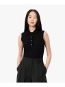 【SALE/40%OFF】ノースリーブポロシャツ LACOSTE ラコステ トップス ポロシャツ ピンク ブラック ネイビー【RBA_E】【送料無料】[Raku...