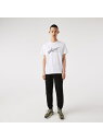 ラコステ 服 メンズ 【SALE／30%OFF】スクリプトブランドネームロゴプリントTシャツ LACOSTE ラコステ トップス カットソー・Tシャツ ホワイト ピンク ブルー【RBA_E】【送料無料】[Rakuten Fashion]