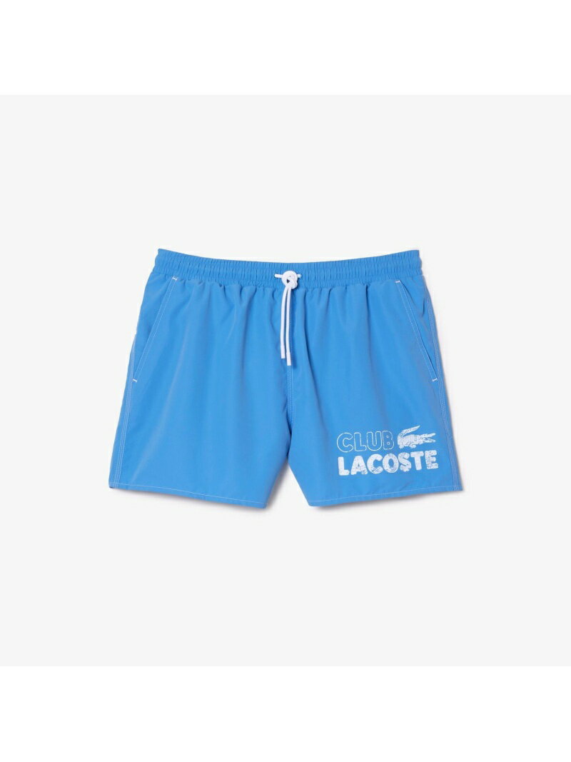 【SALE／40%OFF】ヴィンテージプリントスイムトランクス LACOSTE ラコステ 水着・スイムグッズ 水着 ブルー【RBA_E】【送料無料】[Raku..