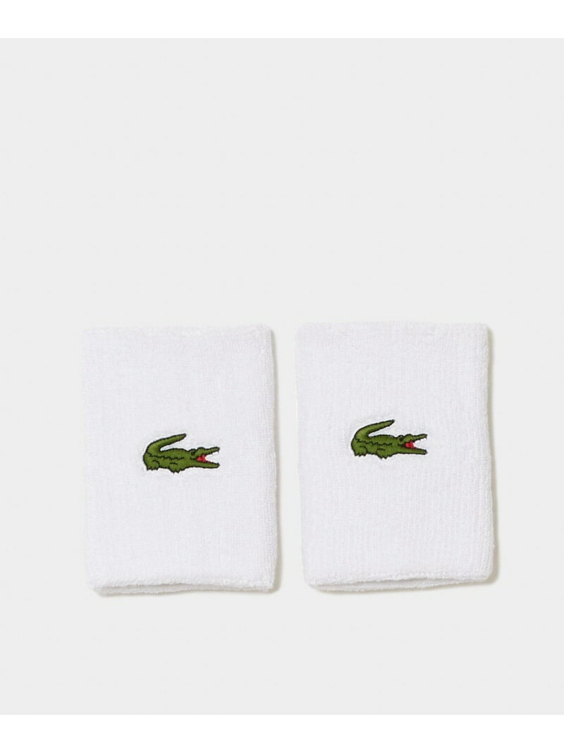 リストバンド LACOSTE ラコステ アクセサリー・腕時計 ブレスレット・バングル ホワイト レッド[Rakute..