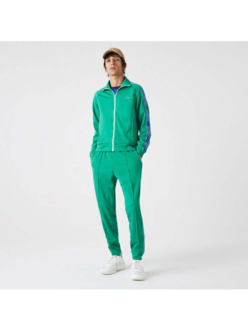 楽天LACOSTE／ラコステ【SALE／30％OFF】ヘリテージマッシュアップトラックパンツ LACOSTE ラコステ パンツ ジャージ・スウェットパンツ グリーン【RBA_E】【送料無料】[Rakuten Fashion]