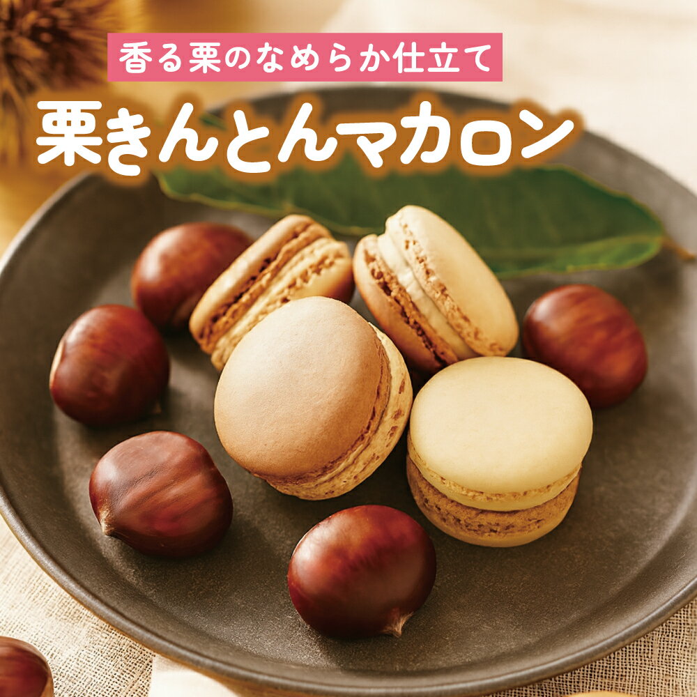 栗 スイーツ 栗きんとんマカロン 洋菓子 和菓子 お菓子 栗きんとん kuri くり 岐阜 お取り寄せ 国産 きんとん 焼き菓子 ギフト デザート プレゼント ...