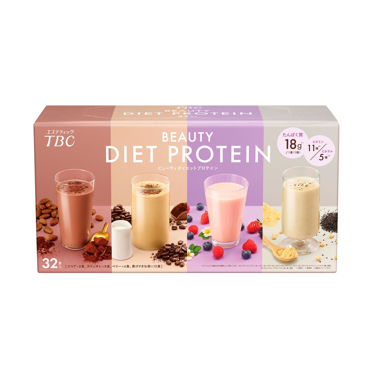 TBC ビューティダイエットプロテイン 32食 - TBC Beauty Diet Protein 32 Bags