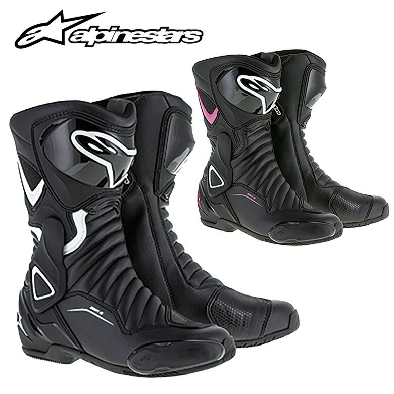 バイク用品 alpinestars STELLA SMX-6 BOOT バイク 用品 女性用 人気 ライディング ブラック レディース alpinestars（アルパインスターズ） 2223117