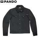 バイク用品ライディングジャケットPANDO MOTO(パンドモト)HUSKY-COR-01 HUSKY-COR-01アパレル 小さいサイズ有 BLACK(ブラッ...