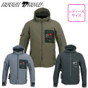 【5日前後で発送】女性用レディースROUGH&ROAD(ラフアンドロード)エアスルーソフトシェルストレッチパーカーFP RR7254プロテクター カジュアル 春...