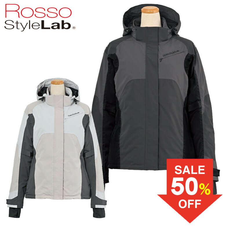 【特価/50%OFF】レディースバイクジャケットライディングROSSO STYLELAB(ロッソスタイルラボ)ライダースウィンタージャケット ROJ-990ウィンター 秋冬用取寄品のサムネイル