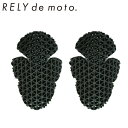 レディースバイク用RELY de moto.(リライドモト)プロテクター/肩 別売オプション OP0002安全性 柔軟性 弾力性 保護 ブラック 【メーカー直送...