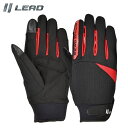 バイク用手袋LEAD MOTORCYCLE GEAR(リード工業)ライトメッシュグローブ GM-506Bグリップ スマホ対応 画面操作 通気性 春夏取寄品